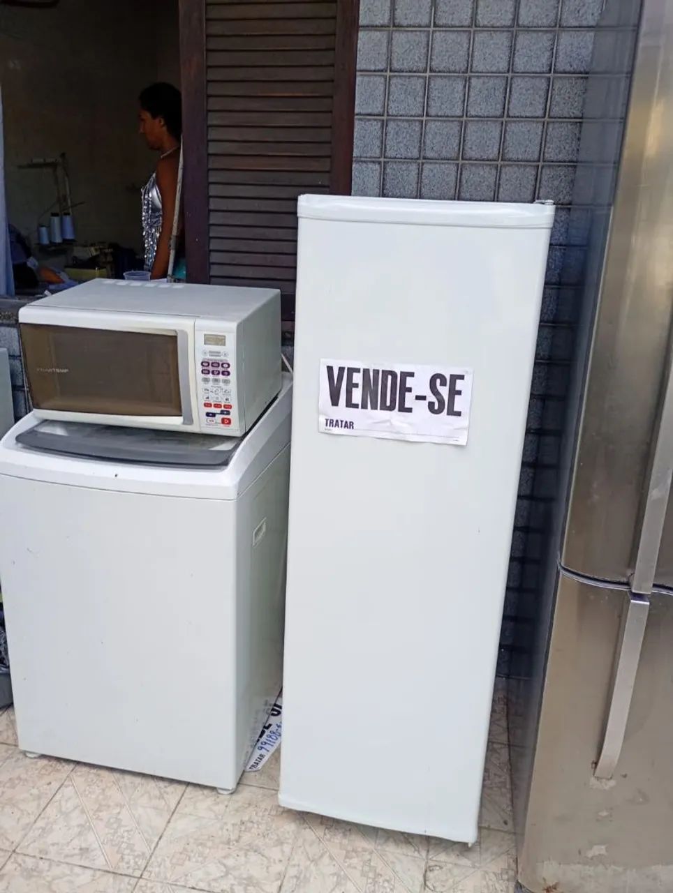 Geladeira Consul.