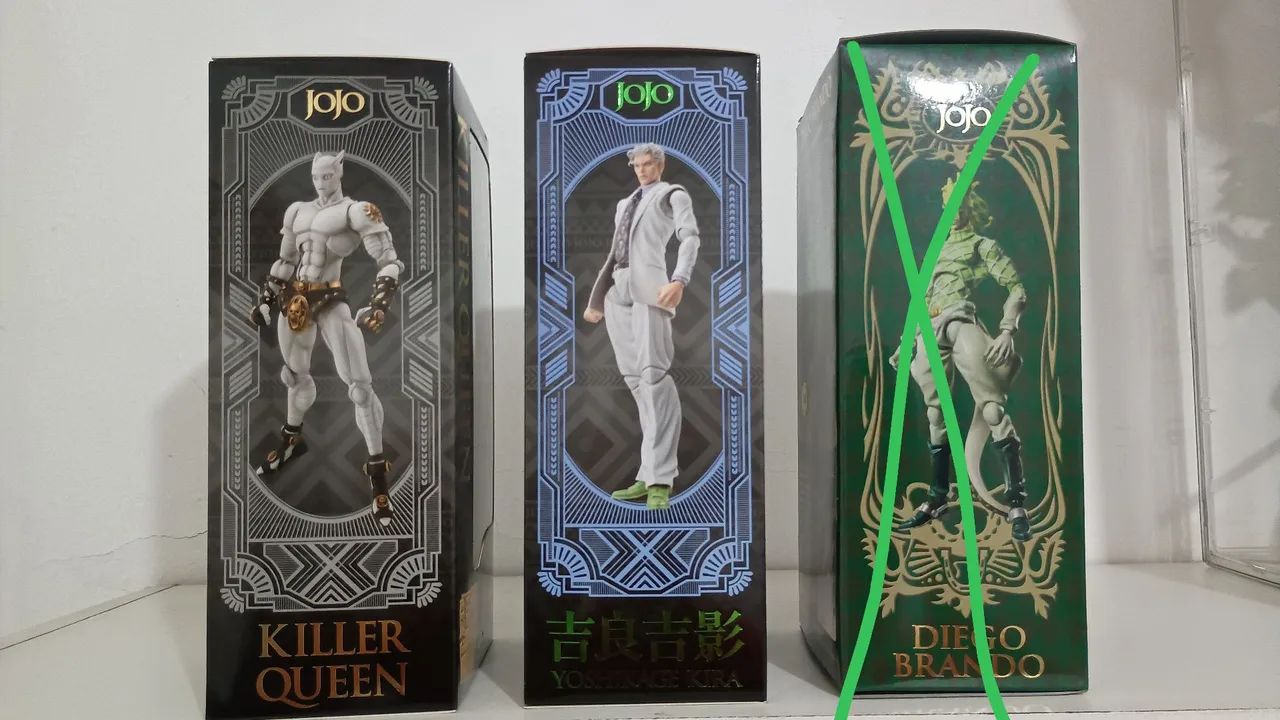 2 Super Action Statues - Kira e Killer Queen - Foto 3