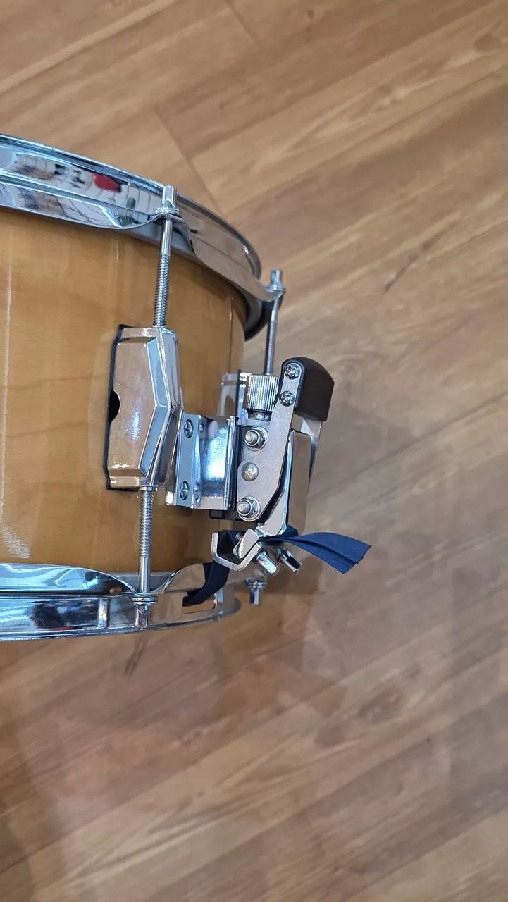 Caixa HARD BEAT GROOVE Maple Sheel 14x6,5" - Foto 4