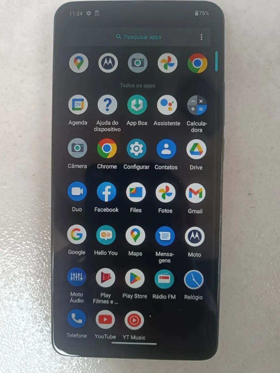 Celular Moto One Hyper Dual Sim 128gb 4gb Ram + Carregador - Foto 2