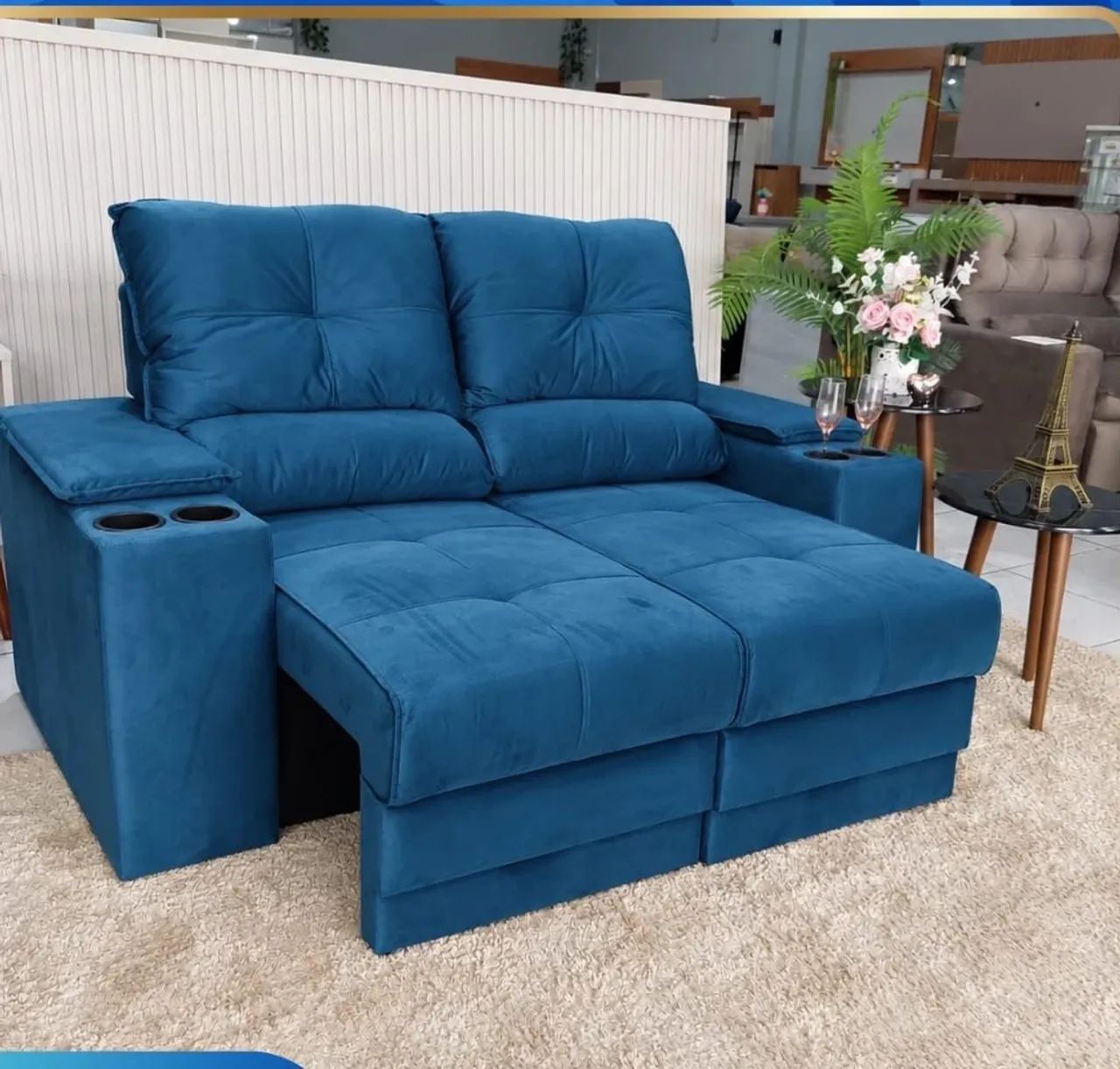 SOFA P/2 LUGARES RETRÁTIL E RECLINÁVEL  - Foto 2