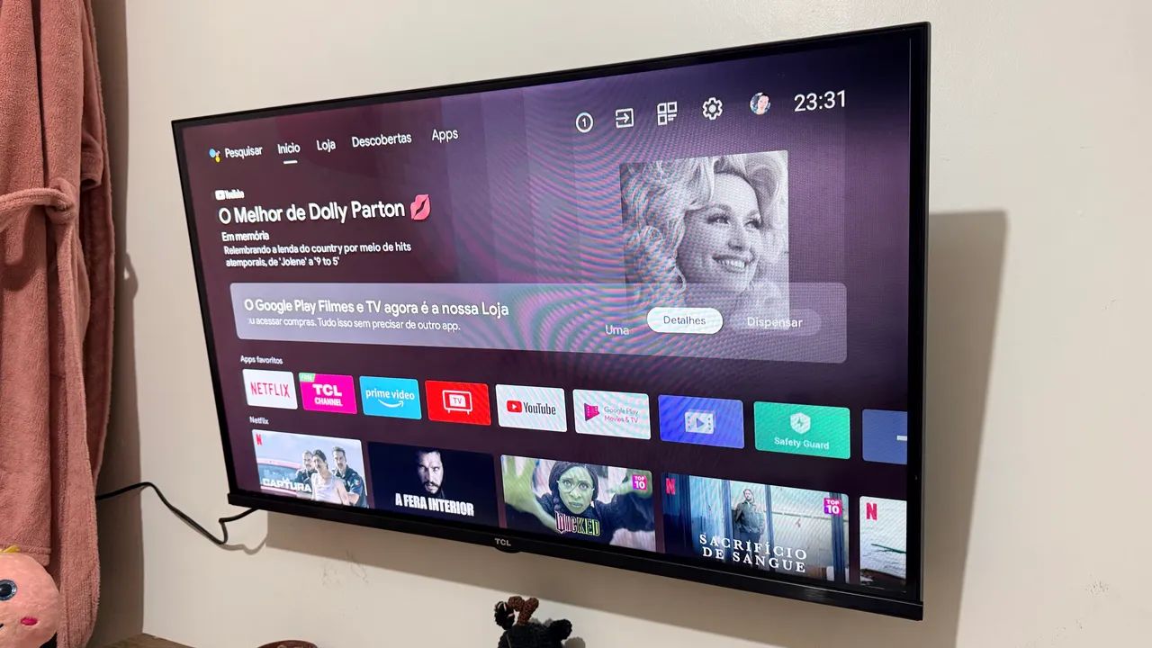 Tv 32 polegadas smart Google tv  - Foto 5