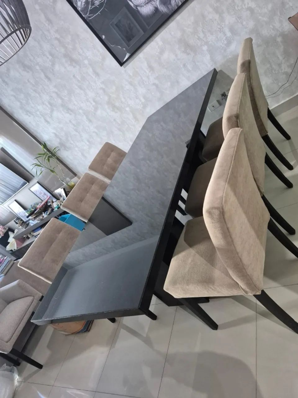 Mesa de Jantar com 6 cadeiras