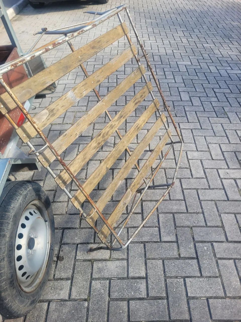 Rack teto fusca - bagageiro  - Foto 4