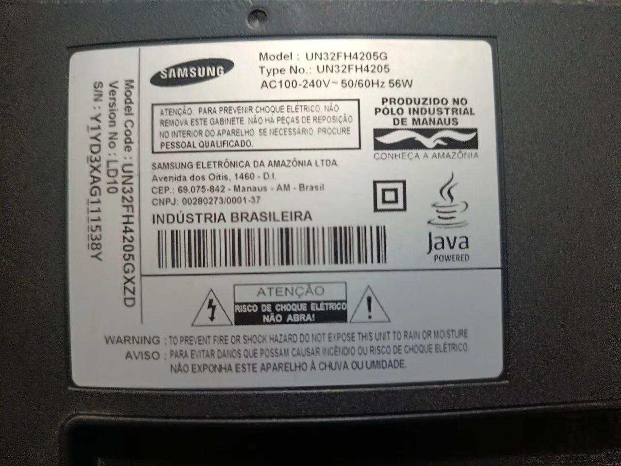 Tv Samsung 
