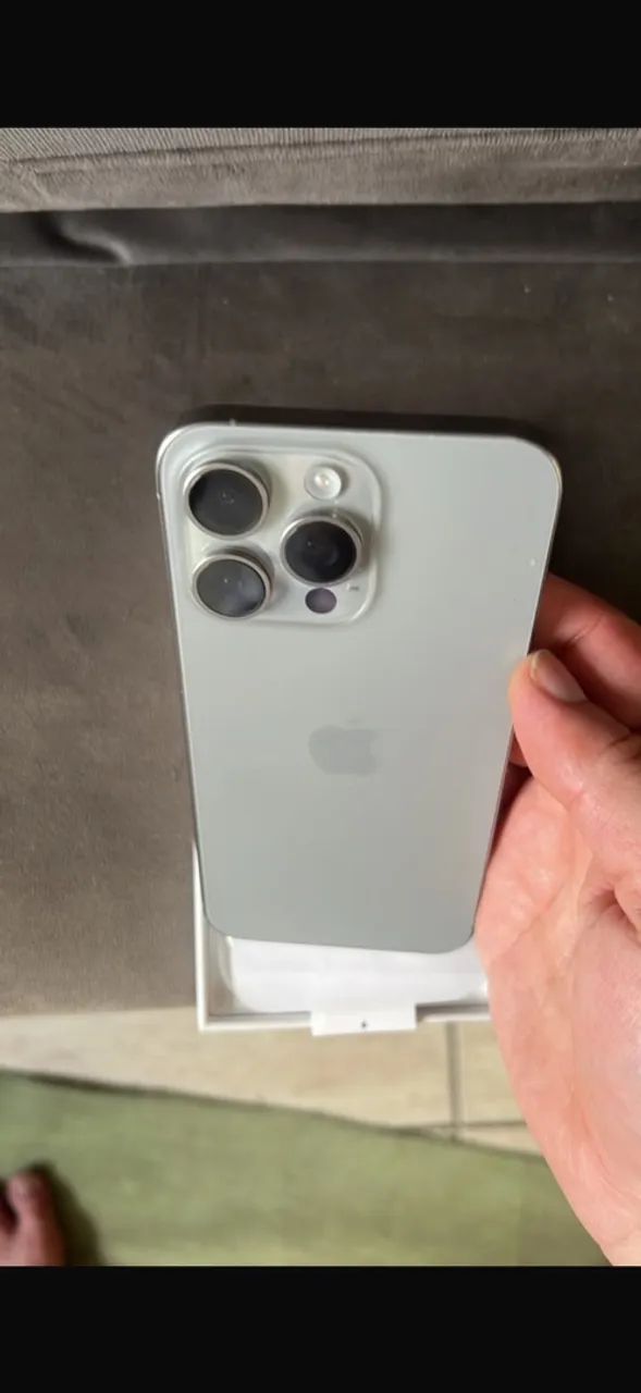 iPhone 15 Pro Max 512 GB titânio natural - Foto 4