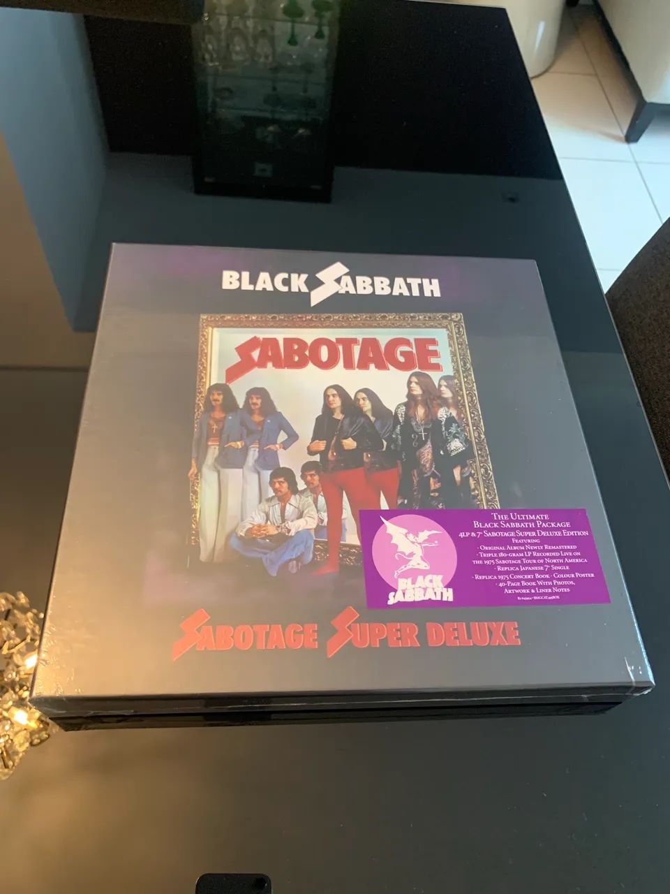 Black Sabbath Sabotage deluxe 4CD BOX・新品 Box Black Sabbath - Sabotage (4CD Super Deluxe Box Set