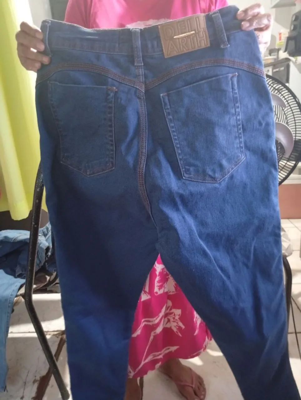 Calça jeans clara - Foto 2