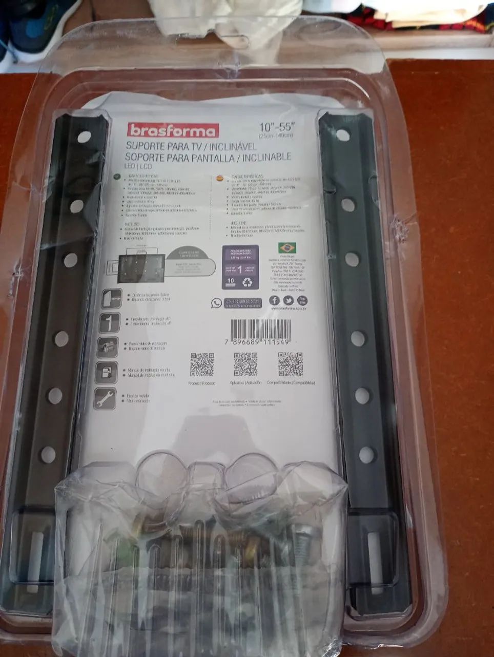 Suporte para tv 10- 55 brasforma 