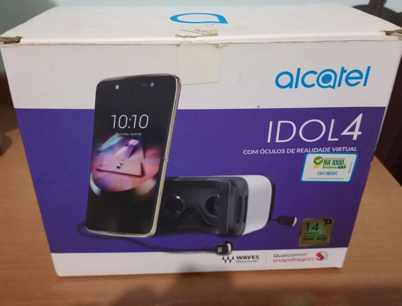 Oculos De Realidade Virtual Idol4 Alcatel