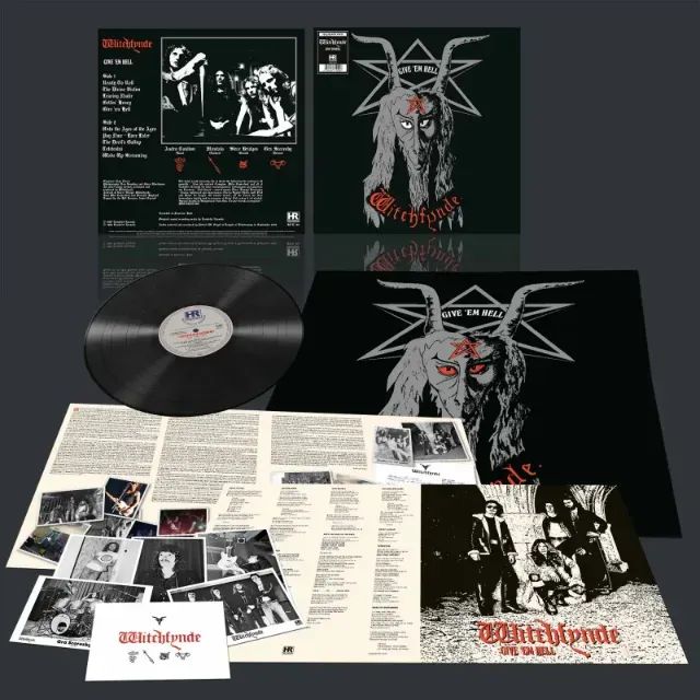 Witchfynde Give´em Hell Vinil importado, lacrado - Foto 4