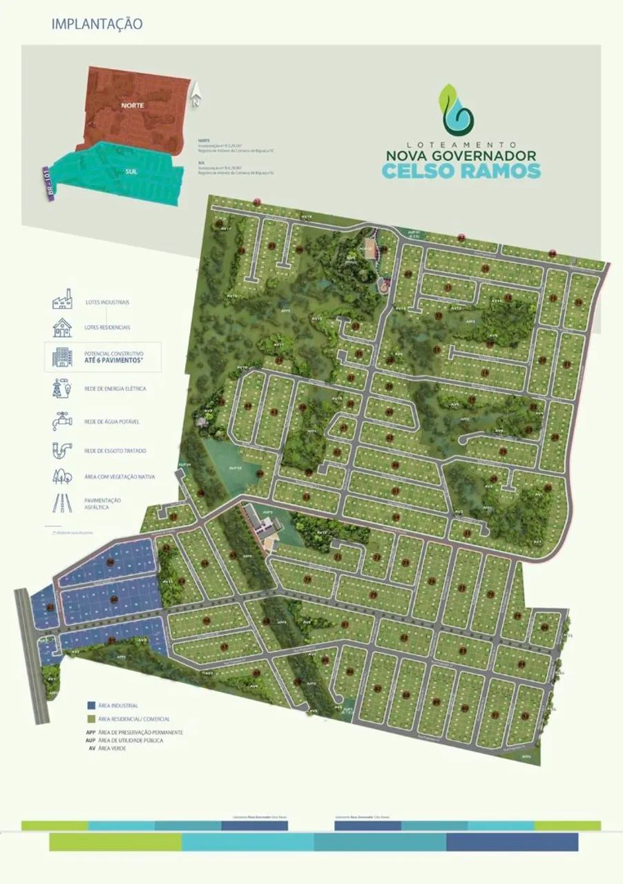 Barbada!Pronto para construir! Lote com 375 m² em Biguacu<br>Pronto para construir! - Foto 2