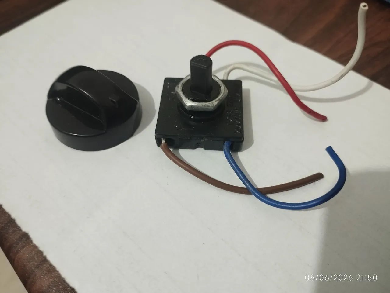 Chave comando coletora de ventilador  - Foto 4