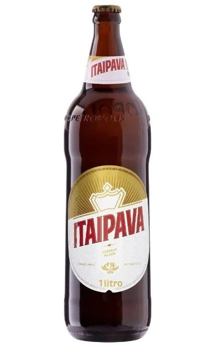 Vasilhames de litrão Itaipava 
