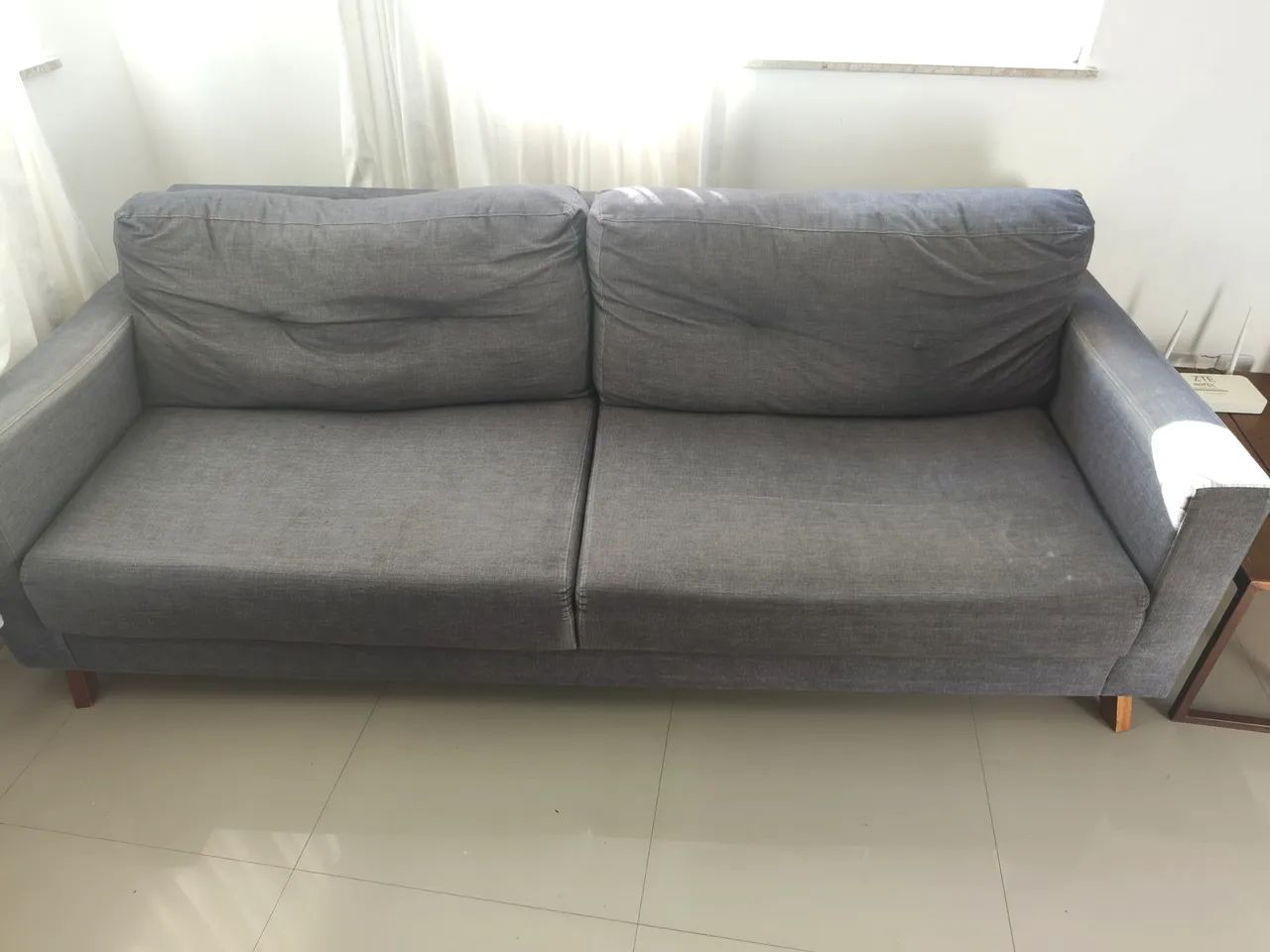 Sofá 2.20 Cinza escuro - Foto 4