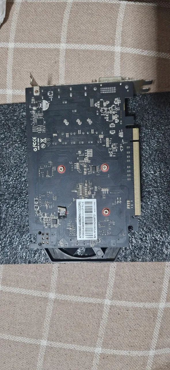 Vendo Placa de Vídeo AFOX RX 560D - Foto 2