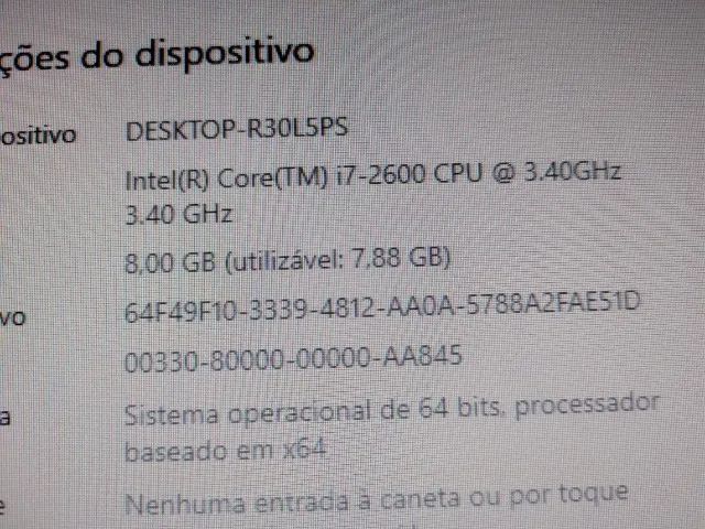 DELL CORE I7 2600 COM 8 GIGAS SSD 120 GIGAS - Foto 3
