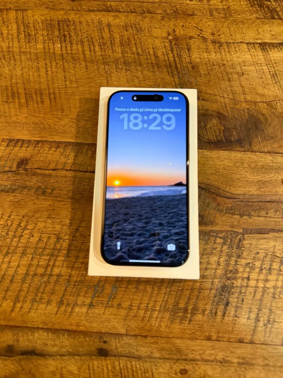 iPhone 16 pro branco titanium 128GB - Foto 2