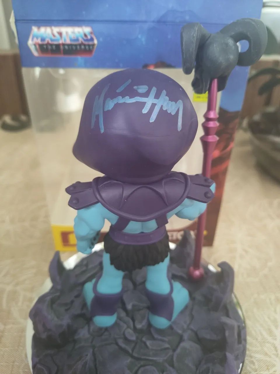 MiniCo Skelector Iron Studios CCXP 2023 autografado - Foto 4