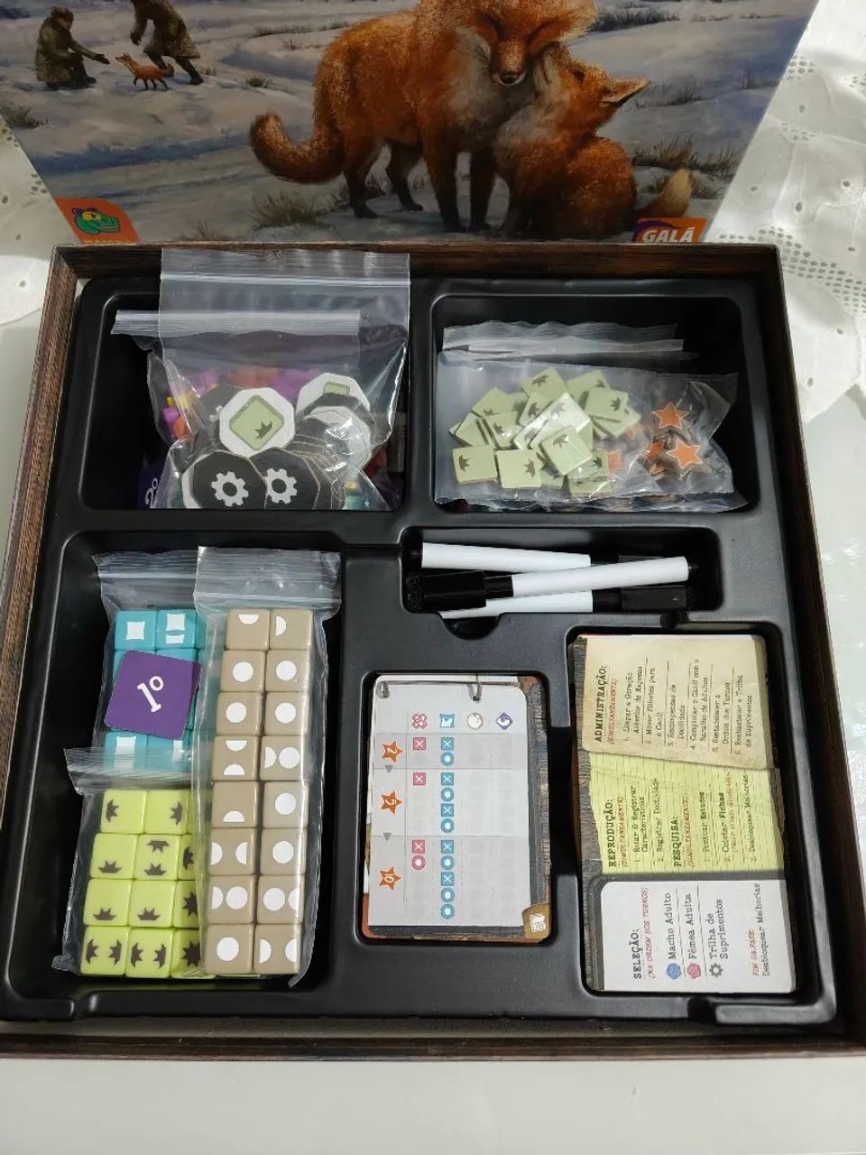 The fox experiment Boardgame 450192218731980802