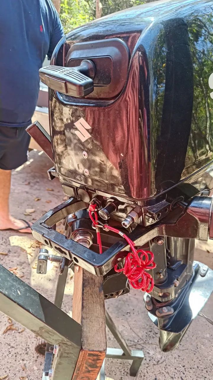 Motor suzuki 15hp 2t - Foto 5