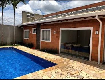 Casa com Piscina e área Gourmet - Dumont/SP