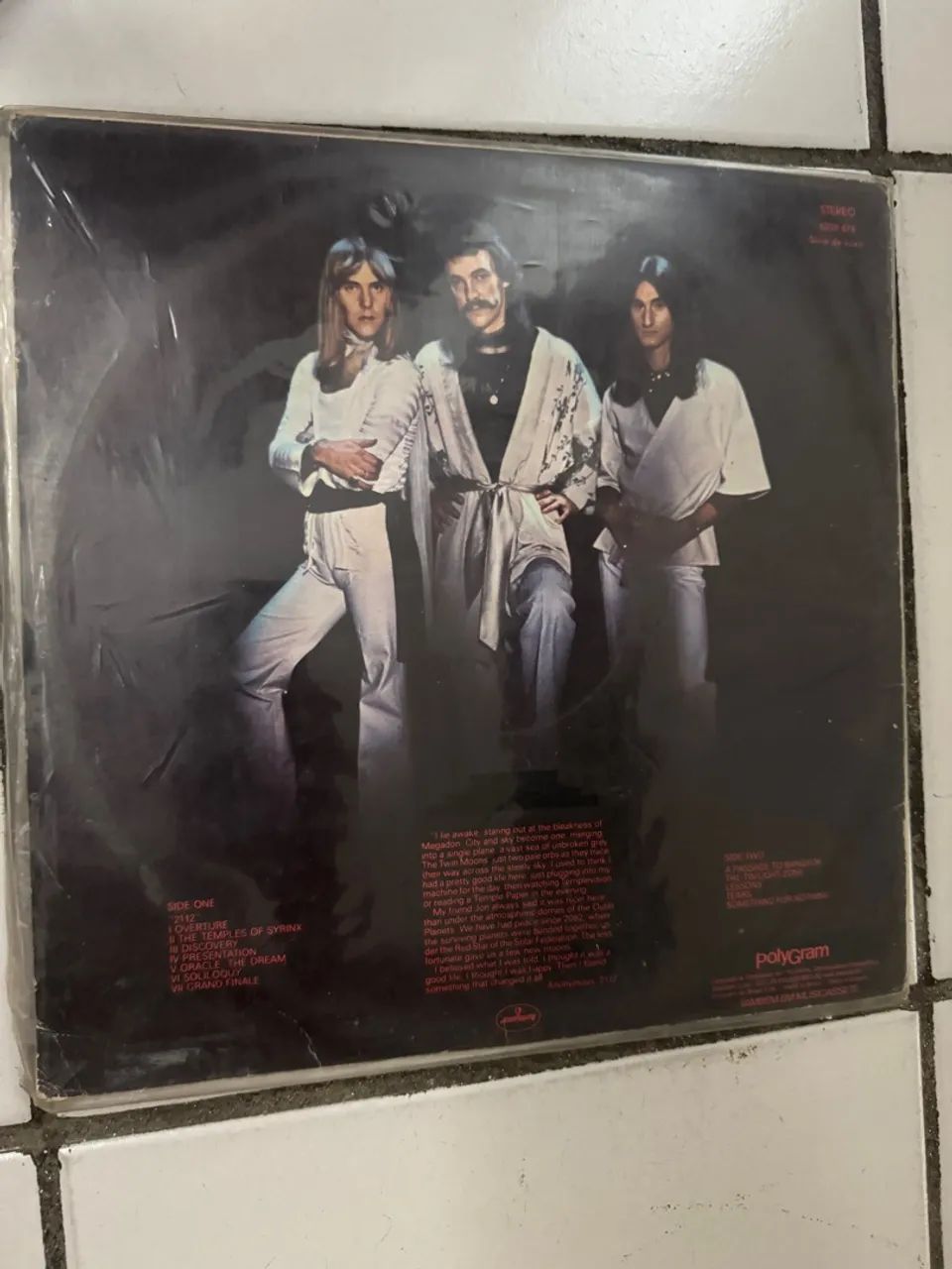 disco de vinil "2112" da banda Rush  - Foto 2