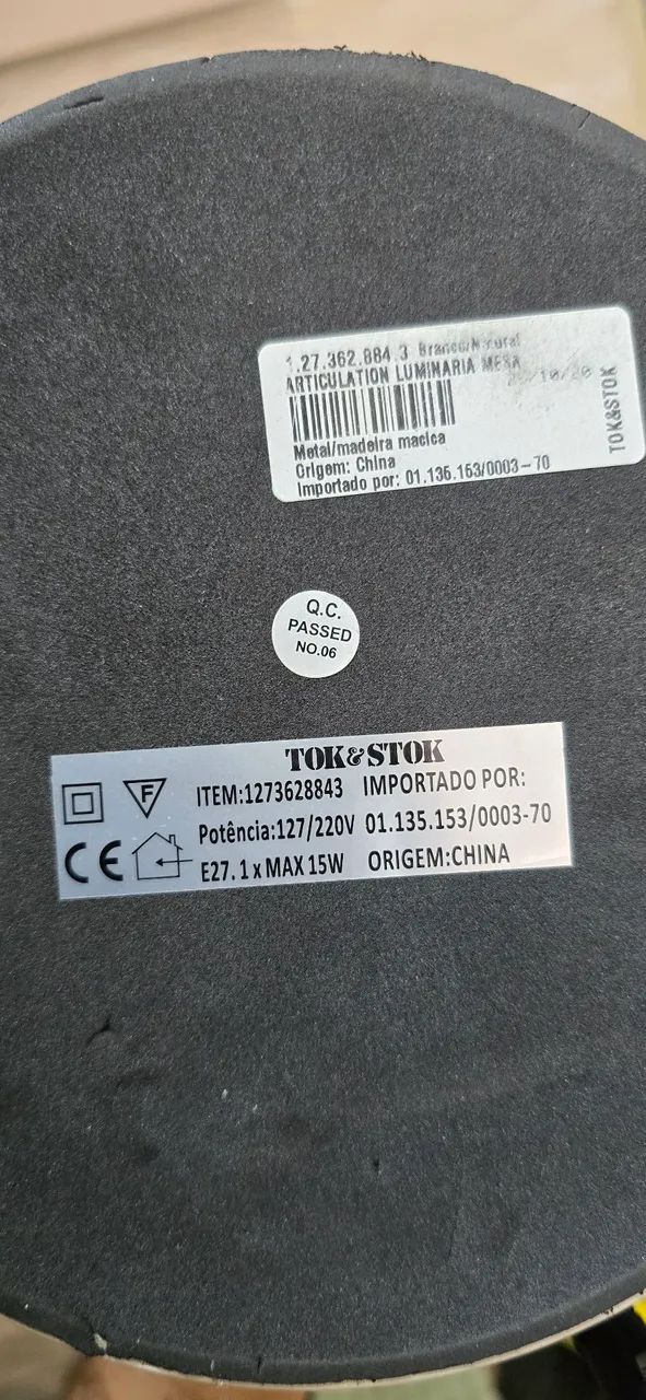Luminária de mesa articulation BRANCA - Foto 5
