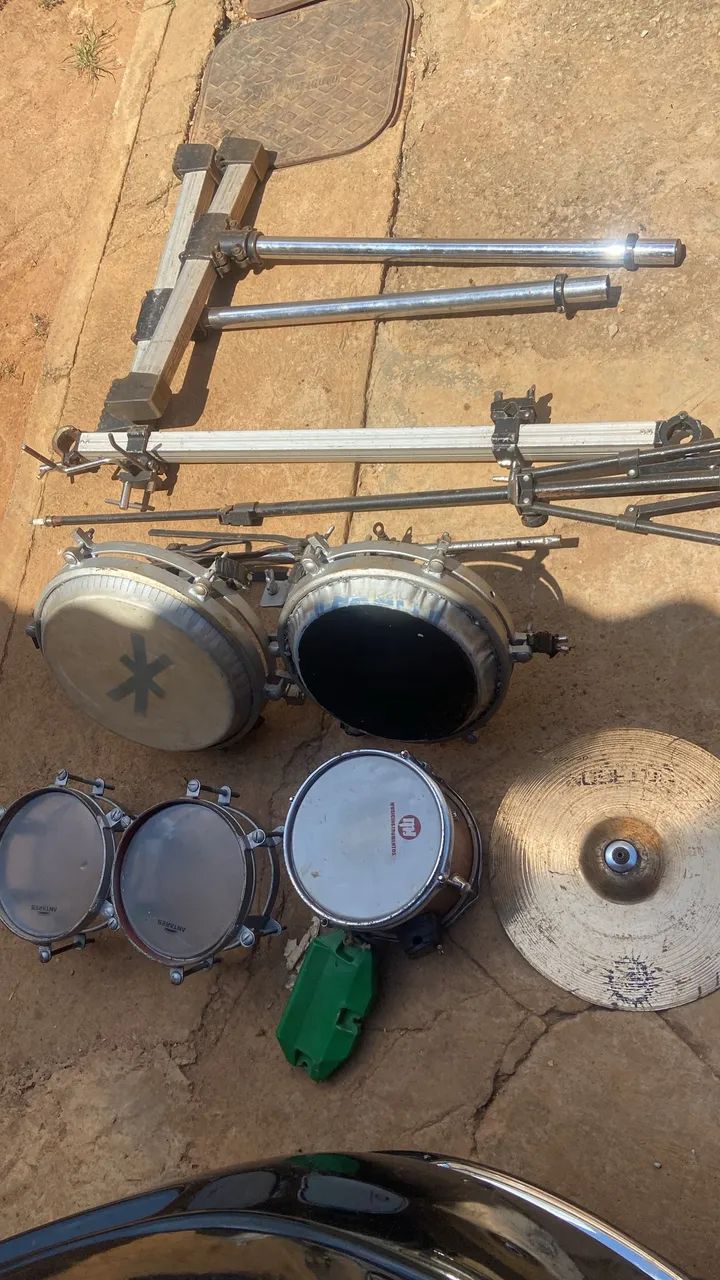 Percussão completa usada - Foto 2