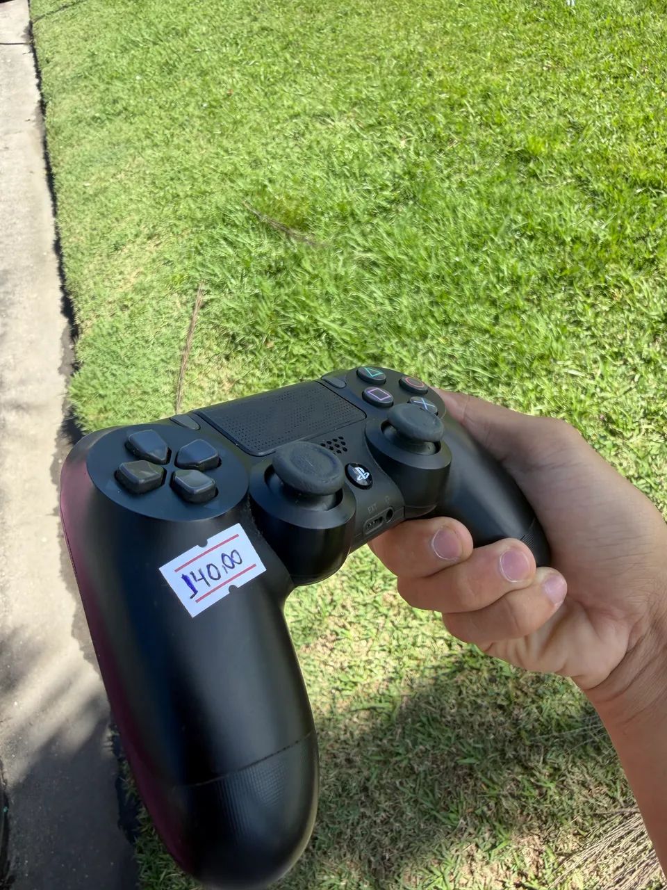 Controle de ps4 preto  - Foto 3