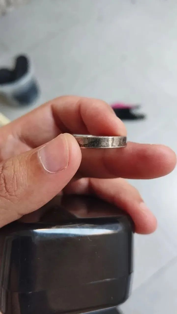 Alianças de prata 925 - Foto 4