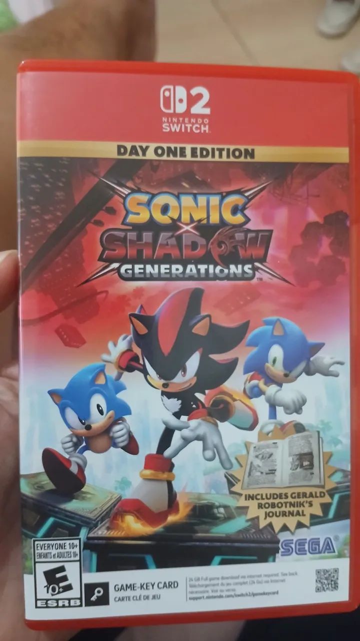 Sonic shadow generations Nintendo switch 2