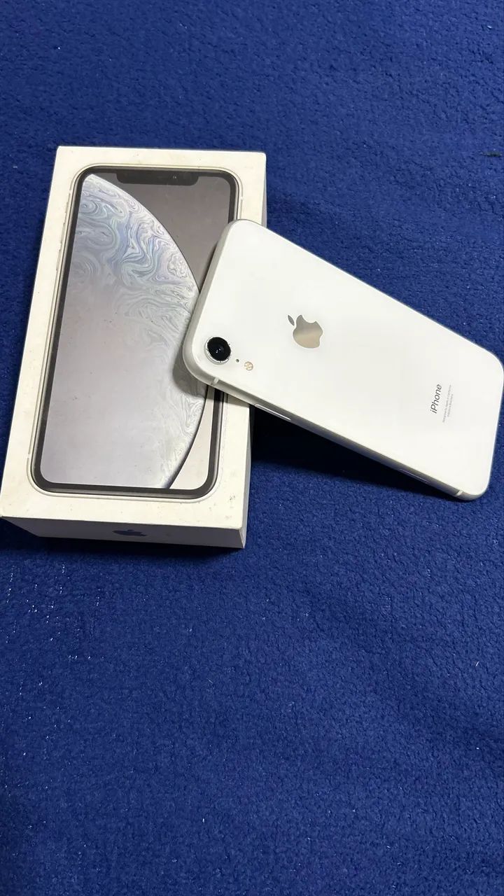 iPhone XR 128 com caixa todo original.