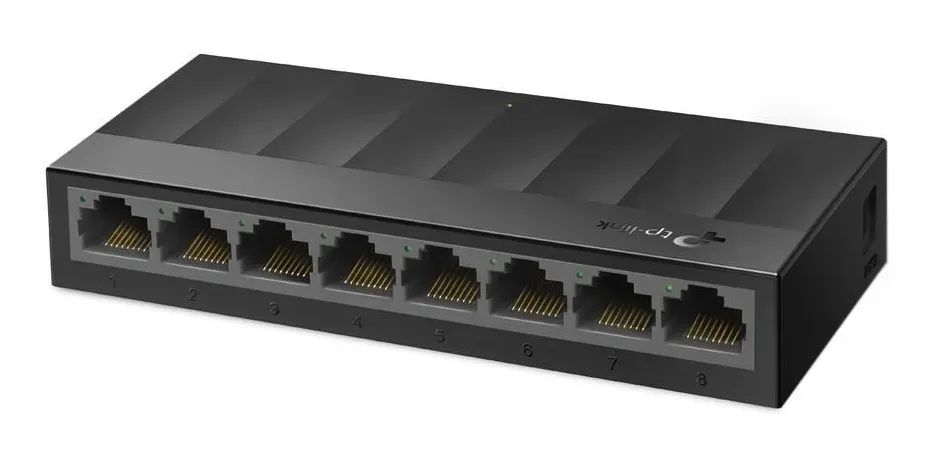 Switch Gigabit de Mesa Tp-link 8 Portas LS1008G - Foto 2