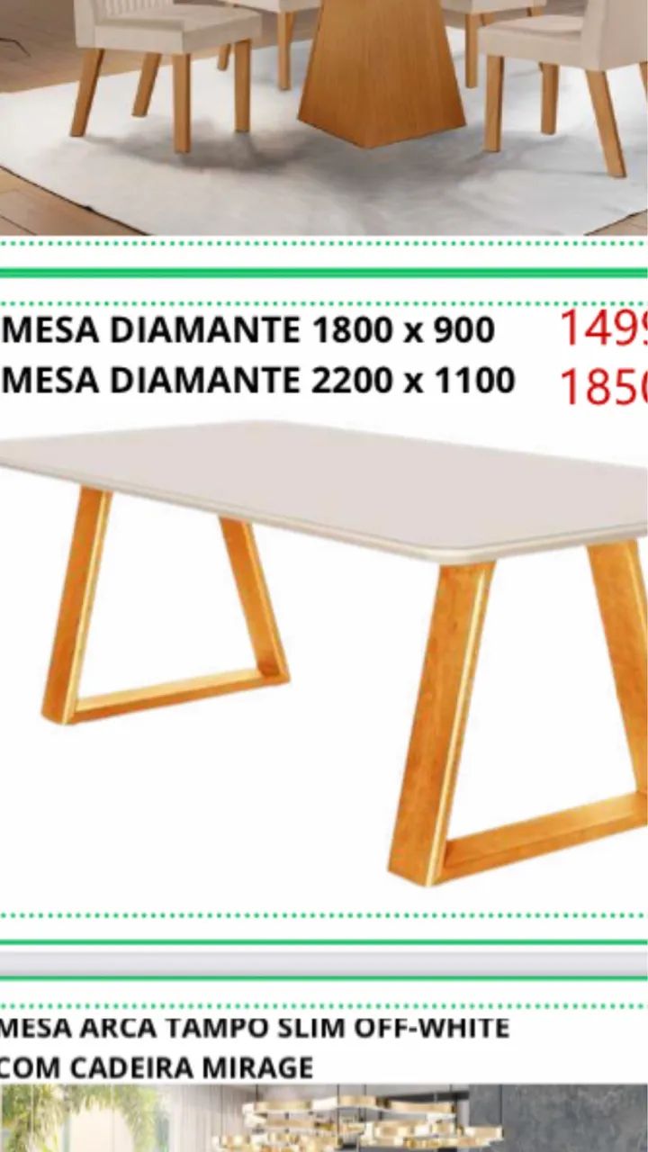 Mesa damasco 