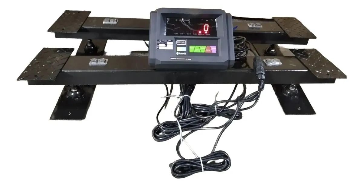 Balança plataforma barras de pesagem de gado 4t aplicativo gerenciador pesagem constant