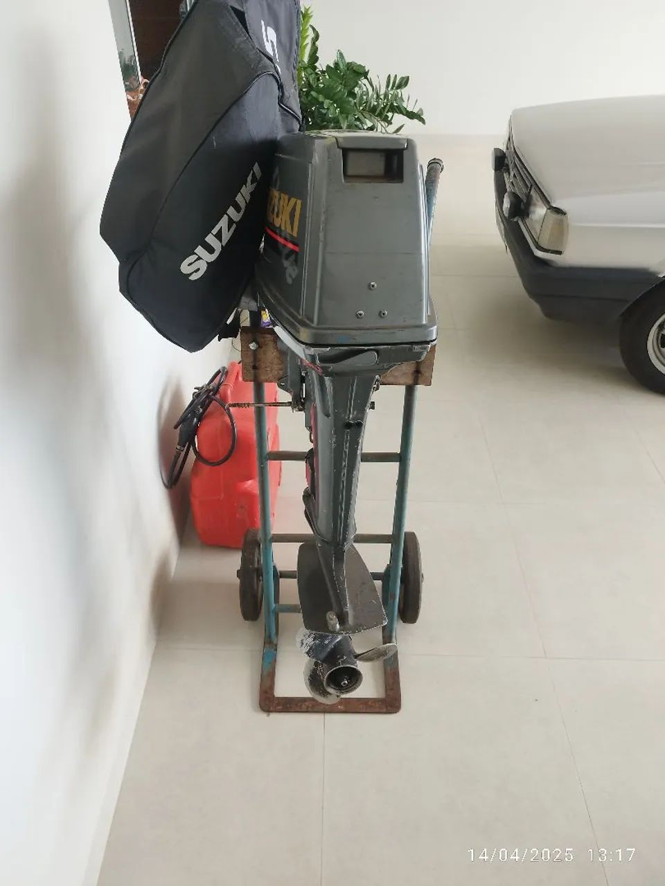 Motor Suzuki 15 Hp - todo revisado - conservado - Foto 3