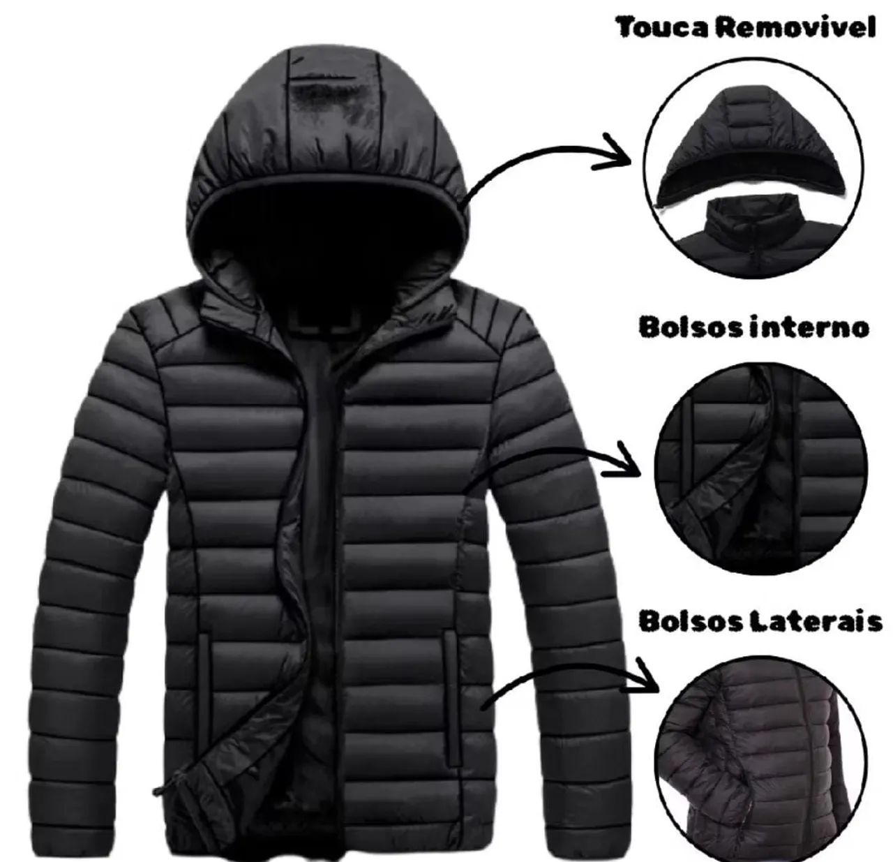 Bobojaco puffer impermeável M/GG novas  - Foto 2