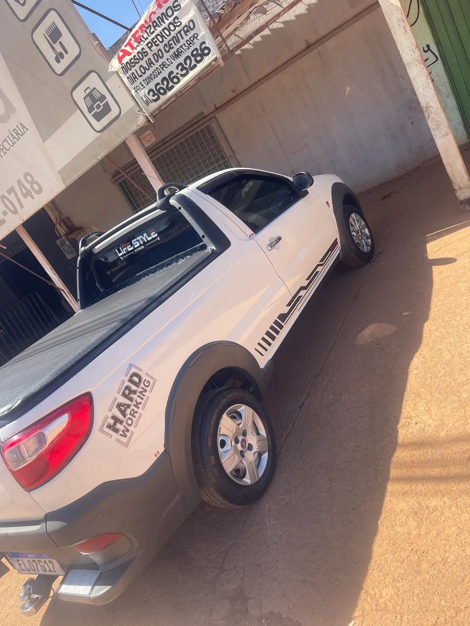 Fiat Strada Working Hard 1.4 Fire Flex 8V CS 2019 - Foto 3