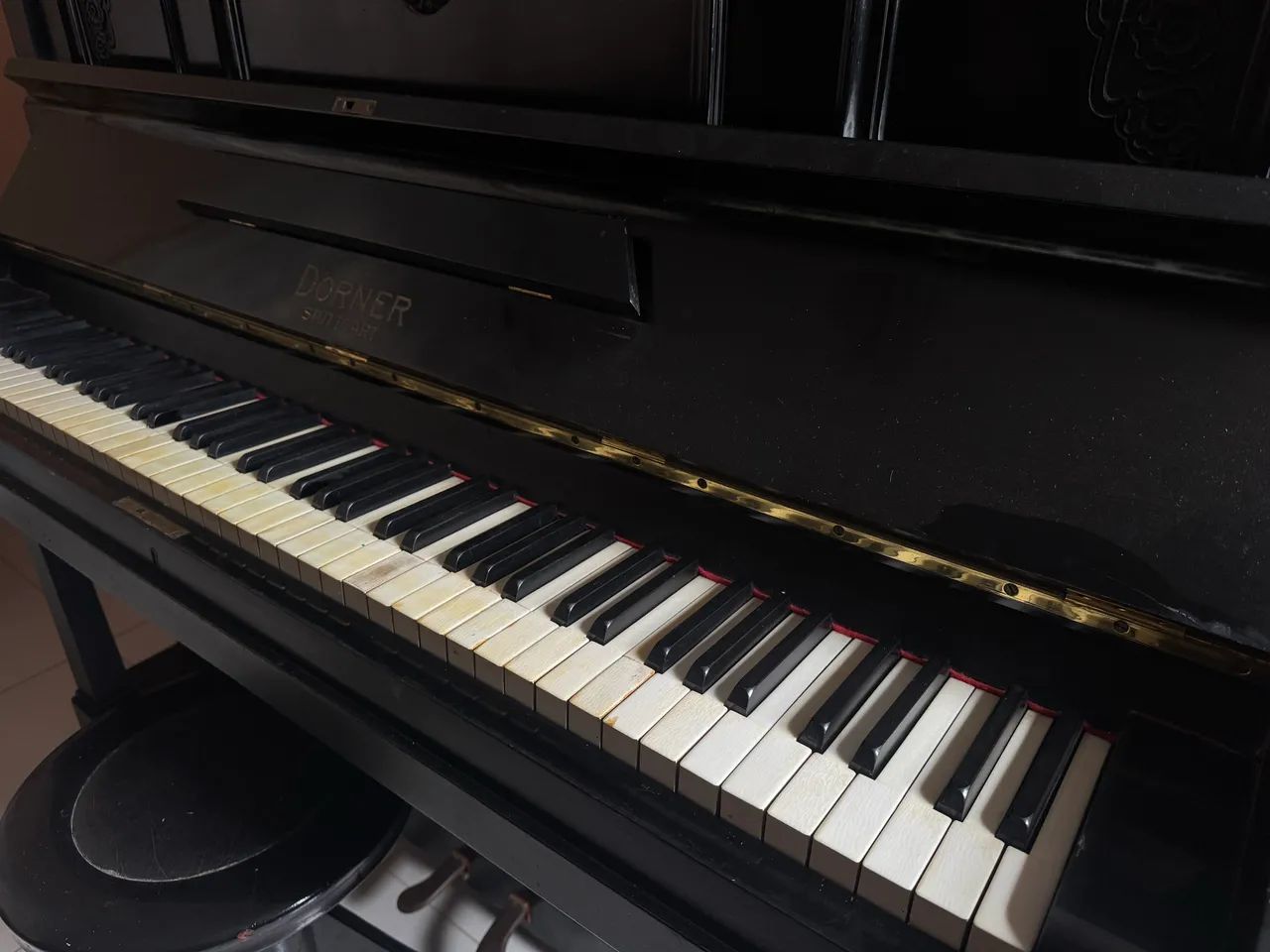 Piano alemão Dörner & Stuttgart - Foto 5
