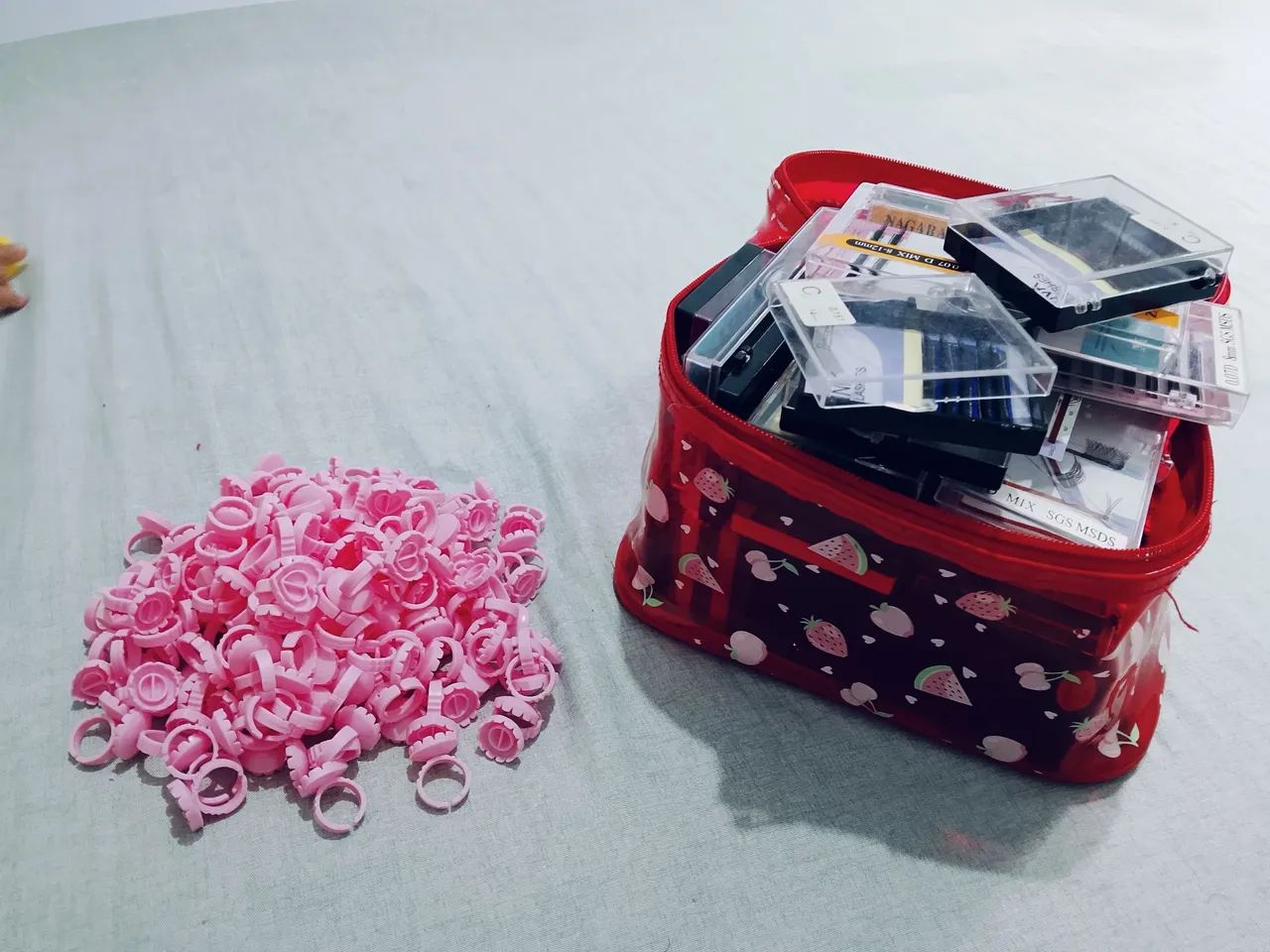 Material de cílios completo para Lash Designer iniciante 