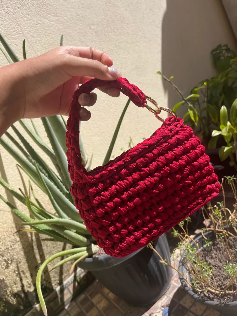 Bolsa de Crochê 