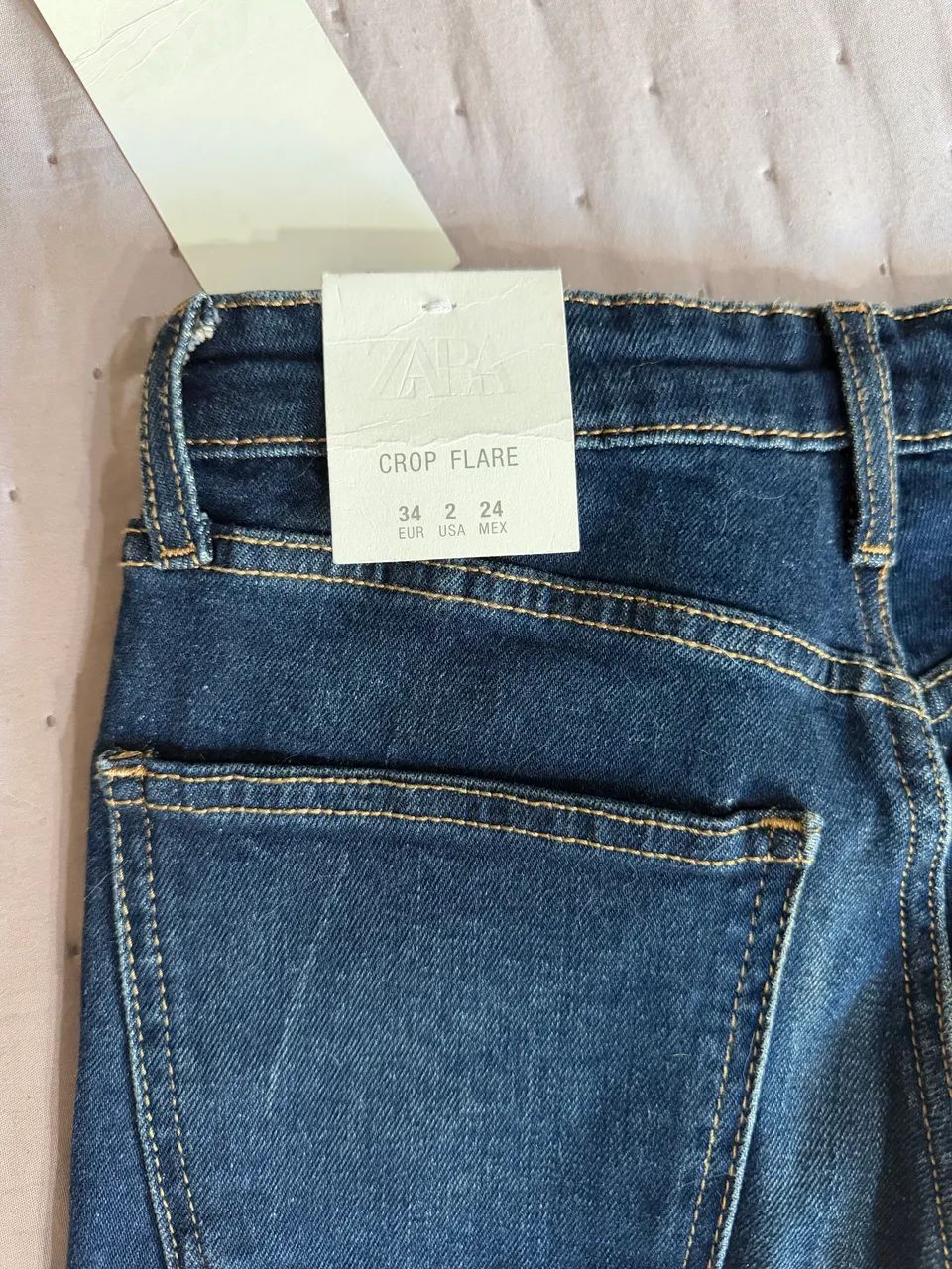 Calça Zara tamanho 34 - Foto 3