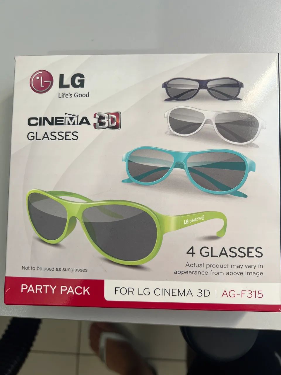 Óculos 3D LG Original