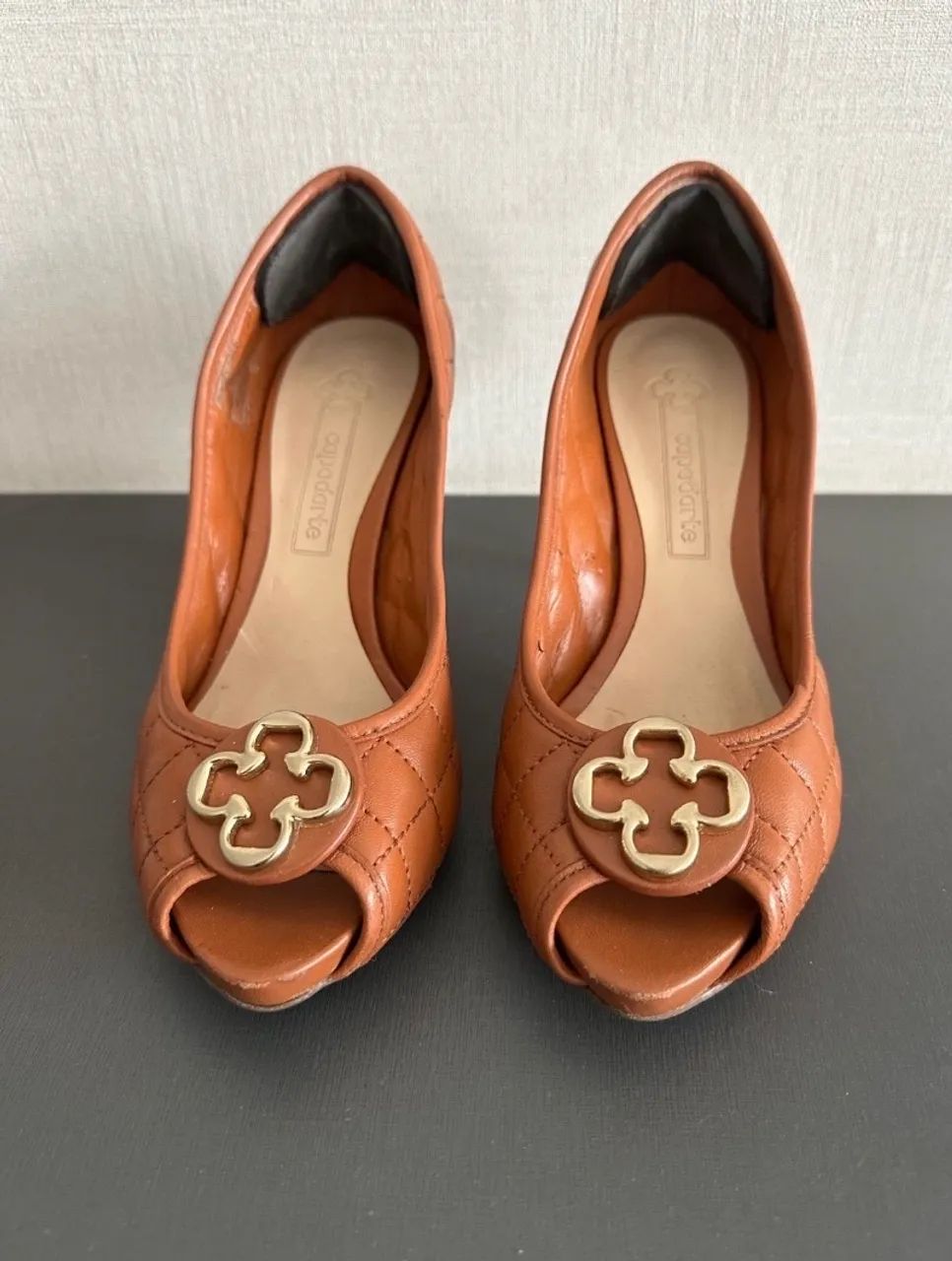 Sapato de couro capordate tm 35