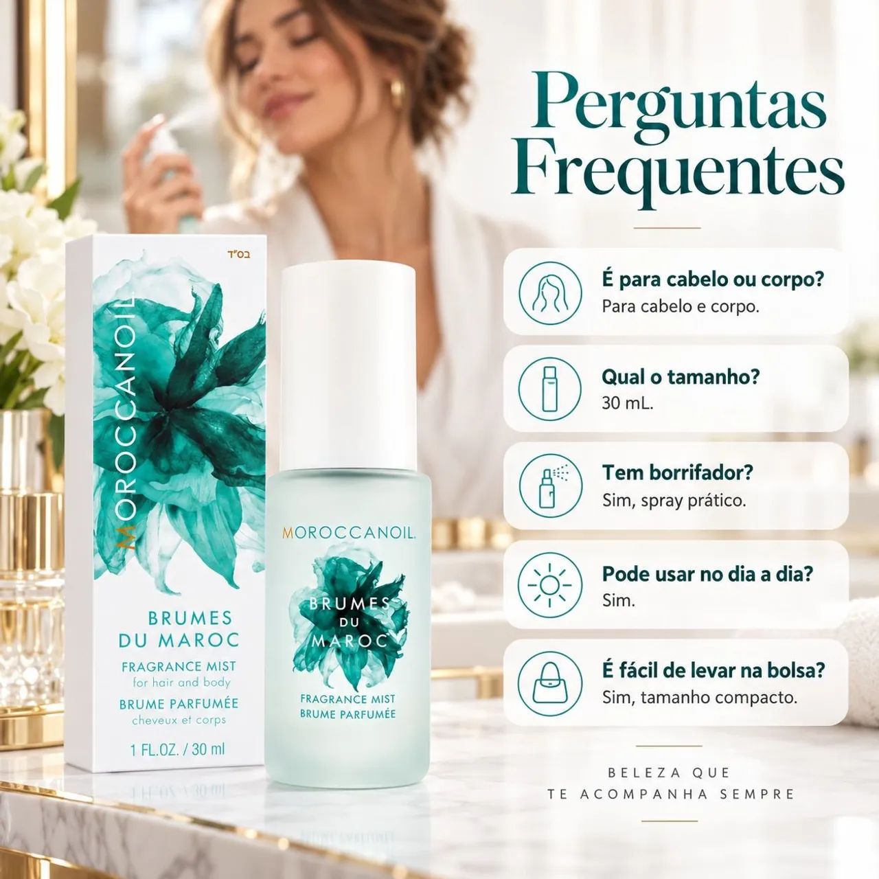 Perfume para cabelo Moroccanoil  - Foto 5