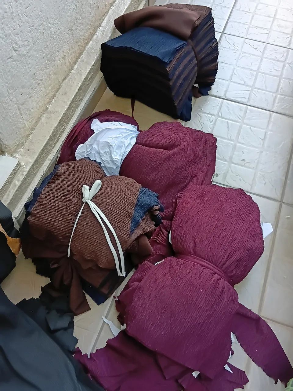 Pedaços de tecidos  - Foto 4