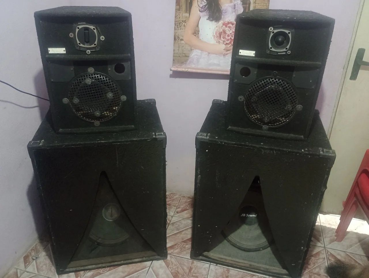 Caixa de som para baile
