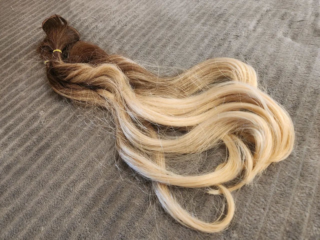 Cabelo Real para Mega Hair - 50cm - Foto 2