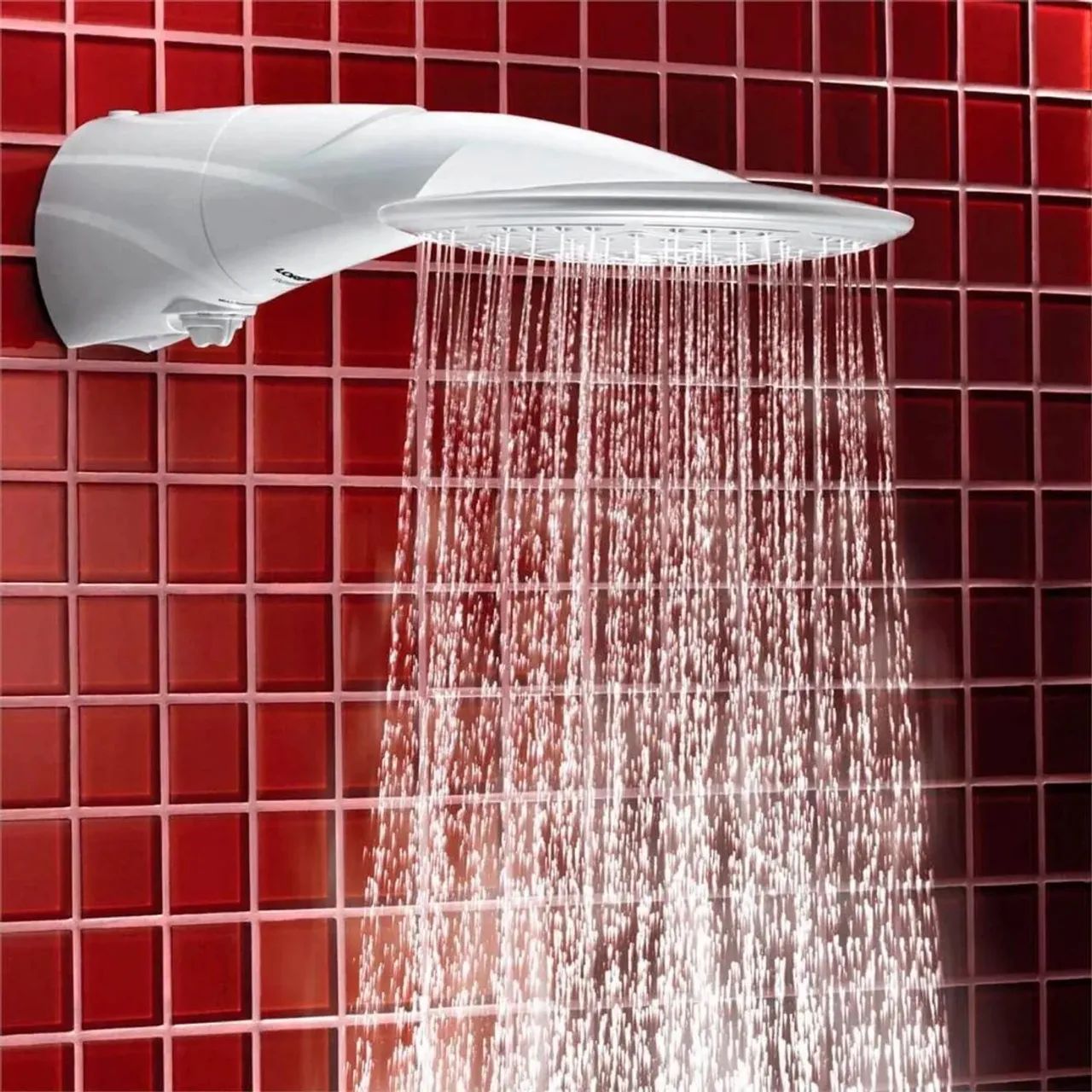 Chuveiro Elétrico Advanced, Branco 220V 6400W - Lorenzet - Foto 4